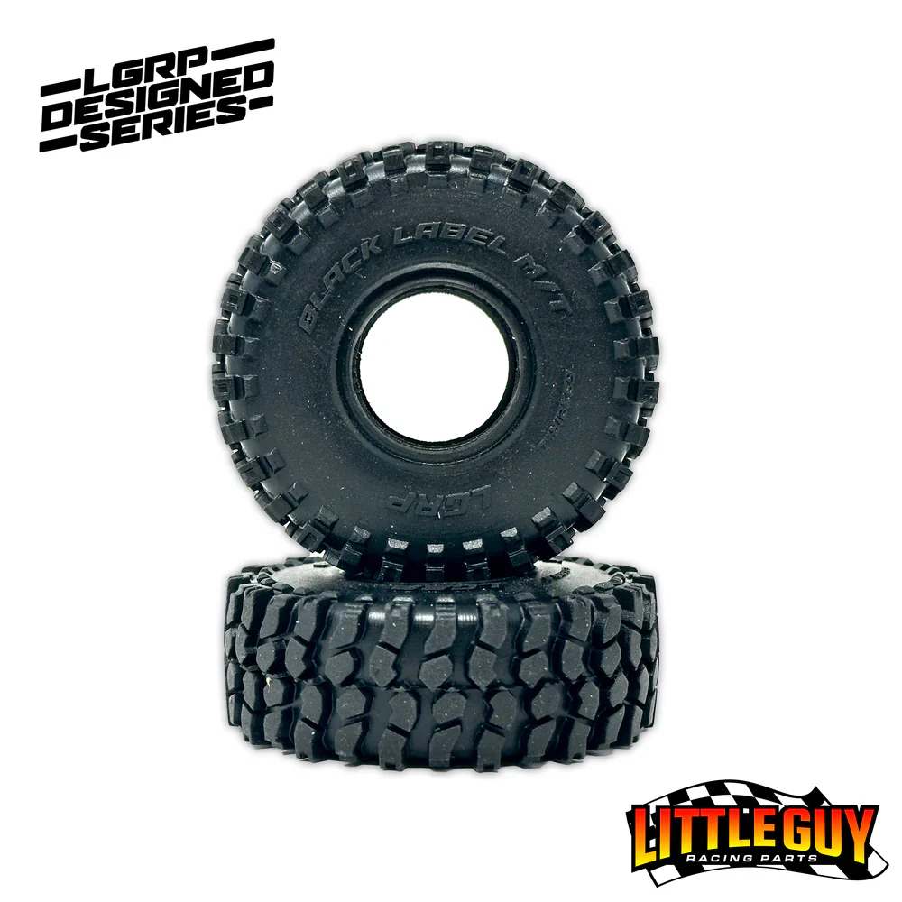 LGRP | BLACK LABEL M/T 63x21mm 1.0" TIRES (LGT504) - Image 2