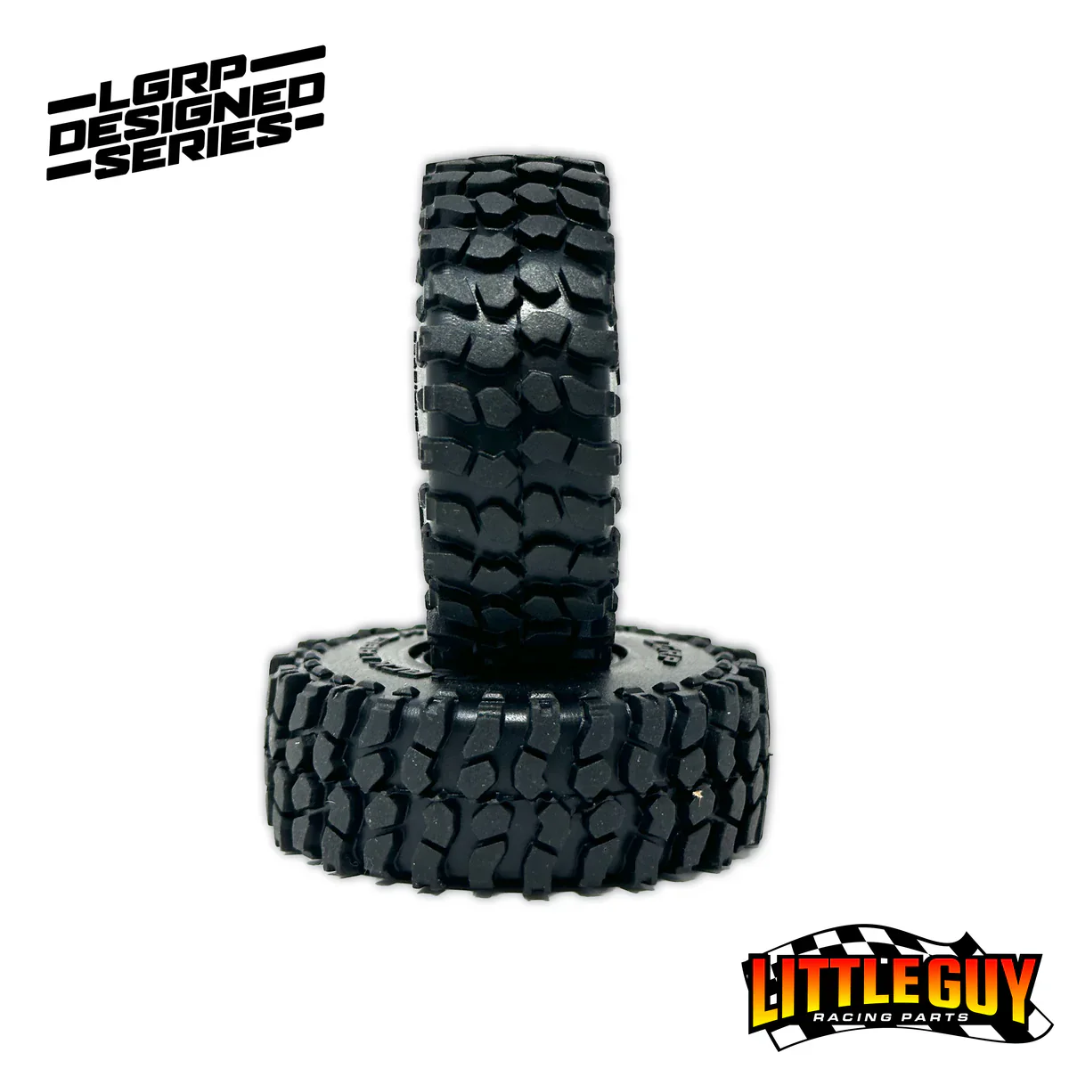 LGRP | BLACK LABEL M/T 63x21mm 1.0" TIRES (LGT504) - Image 3
