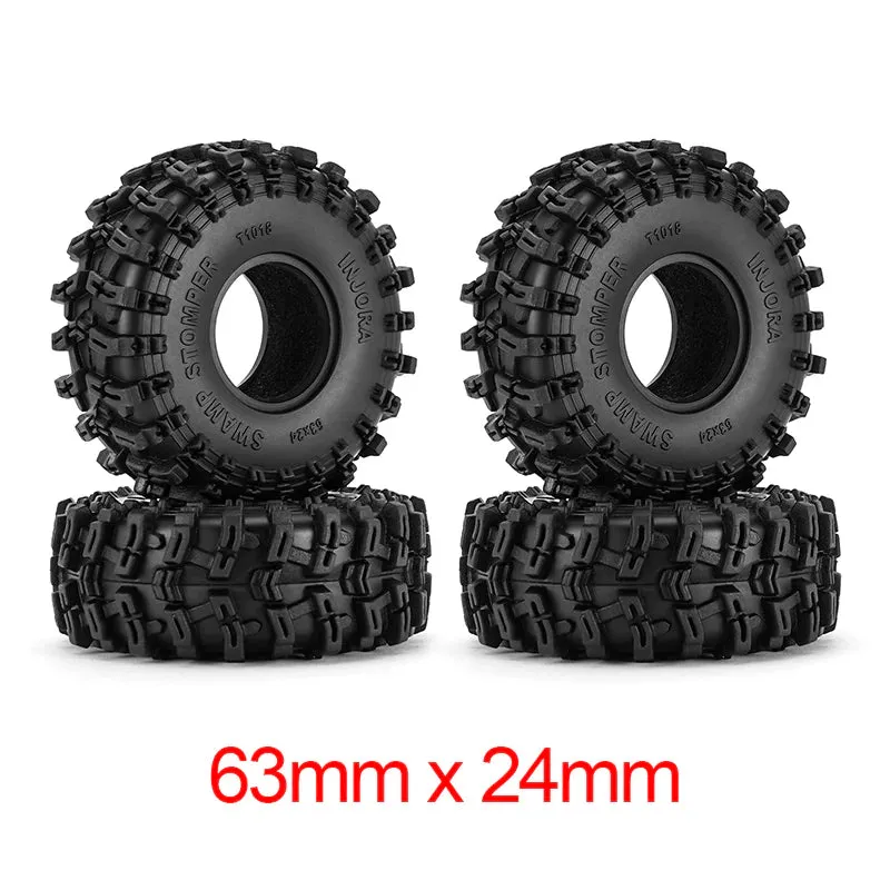 INJORA Swamp Stomper 63x24mm 1.0" tires