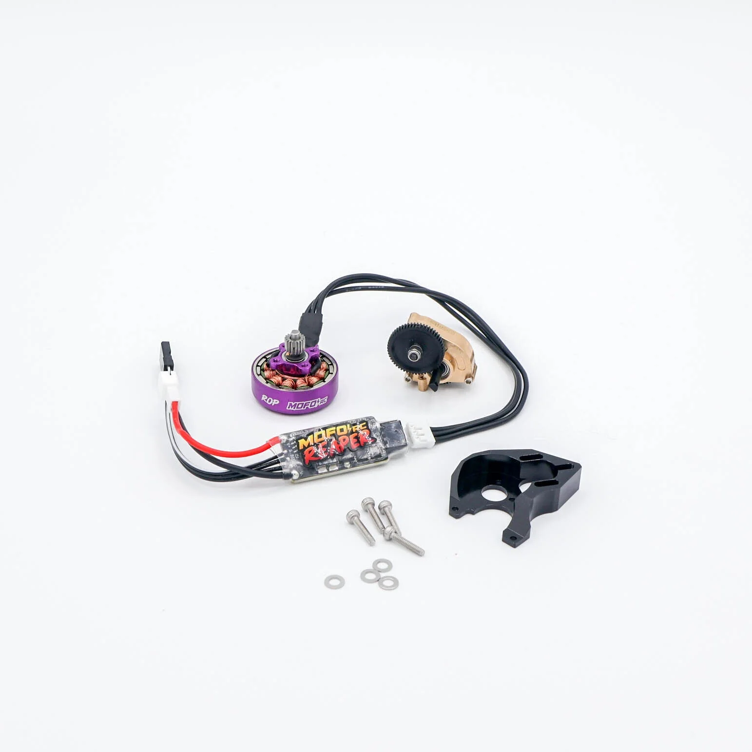 Mofo RC | ROP 3400Kv Brushless Pancake Motor/Reaper ESC/Mount + Transmission Combos- (For Axial® SCX24™/AX24™) - Image 3