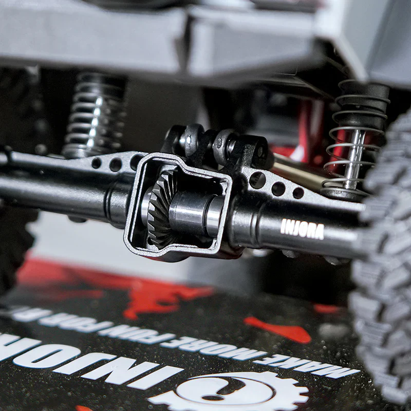 INJORA Overdrive Underdrive Alloy Steel Helical Gears for 1/18 TRX4M - Image 2