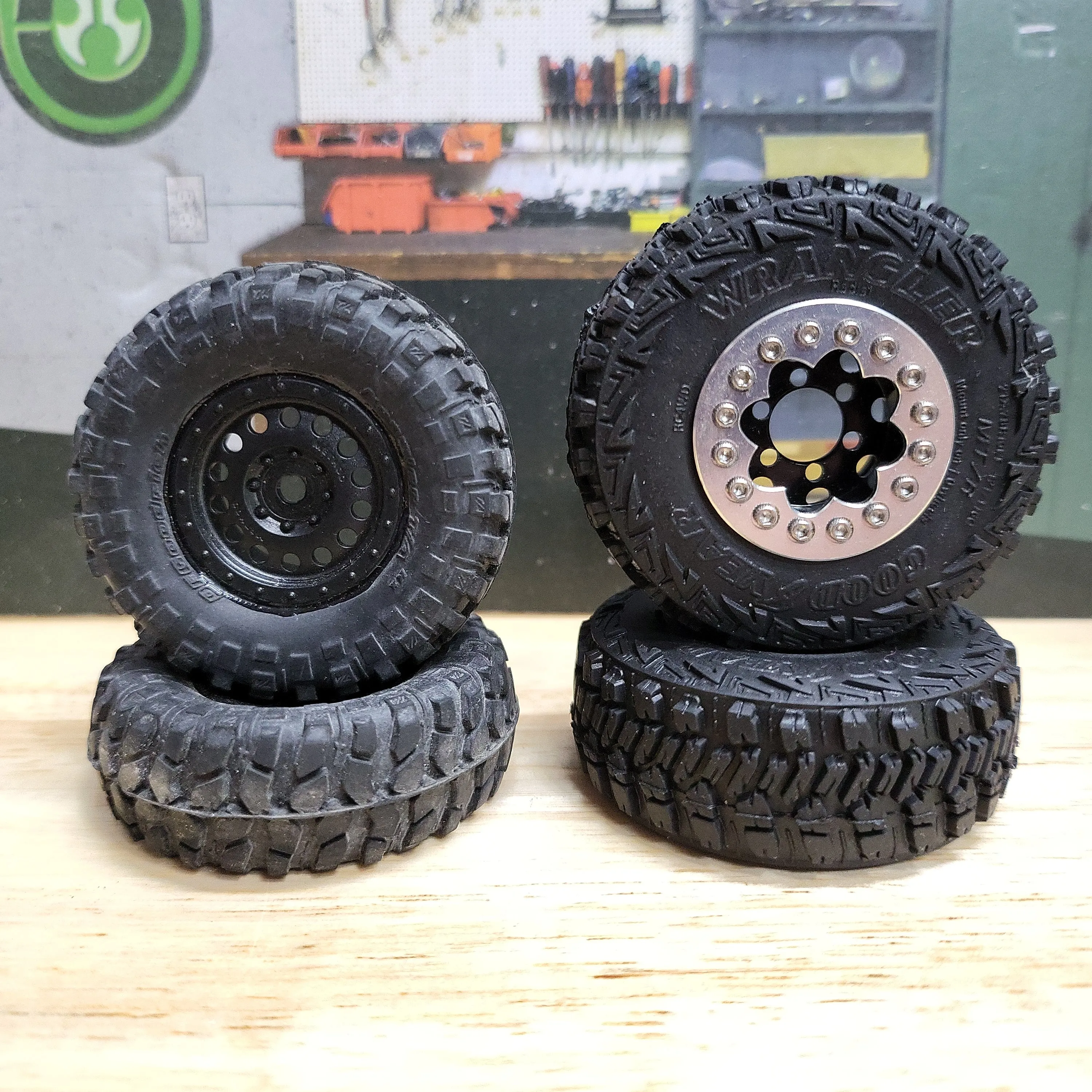 Rc4wd Goodyear Wrangler MTR 54x20mm 1.0" Tires (Sold by Pair)