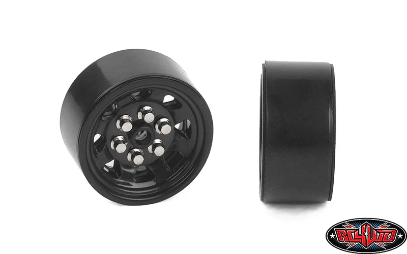 RC4WD | OEM Plastic 0.7" Beadlock Wheels - Black (Z-W0339) - Image 3