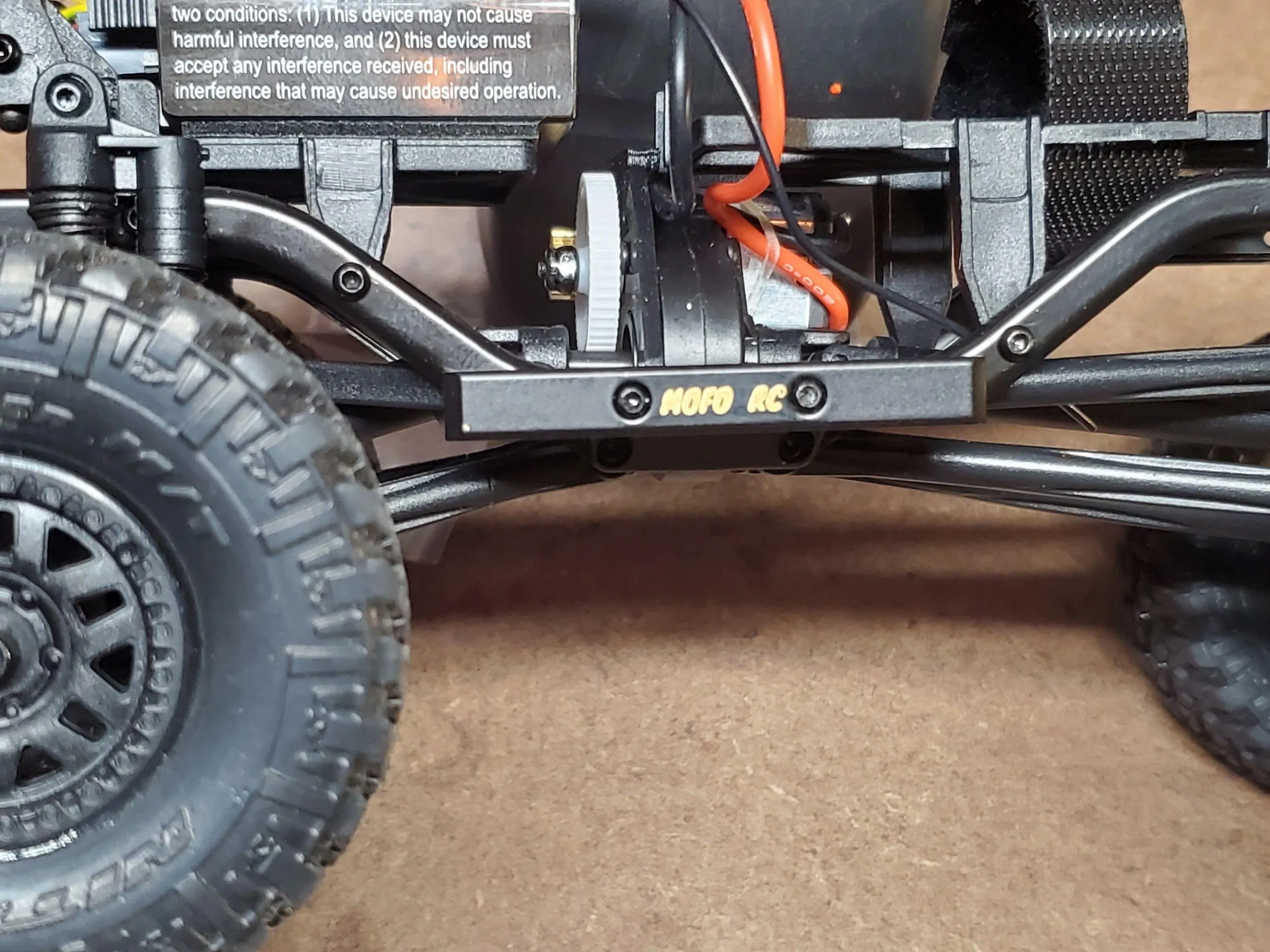 Black Brass Boulder Bars for Scx24 - Image 2