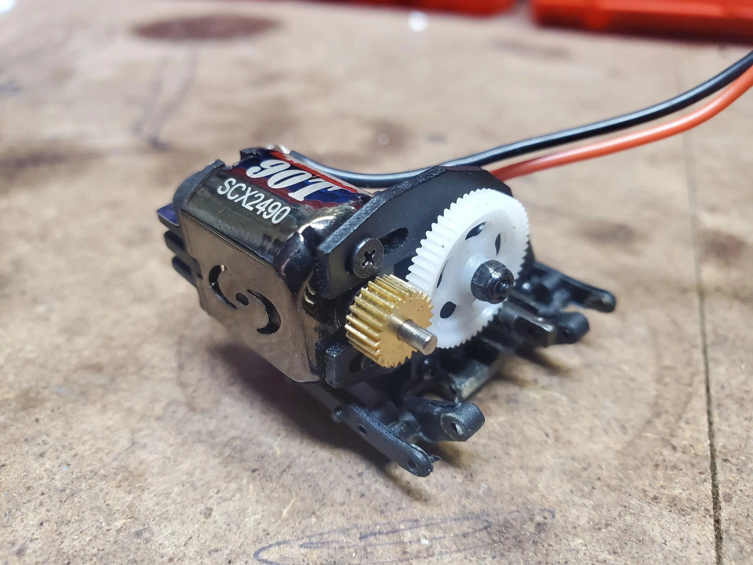 12mm side motor mount "Big Block" Axial Scx24, Ax24 1/24 crawler - Image 2