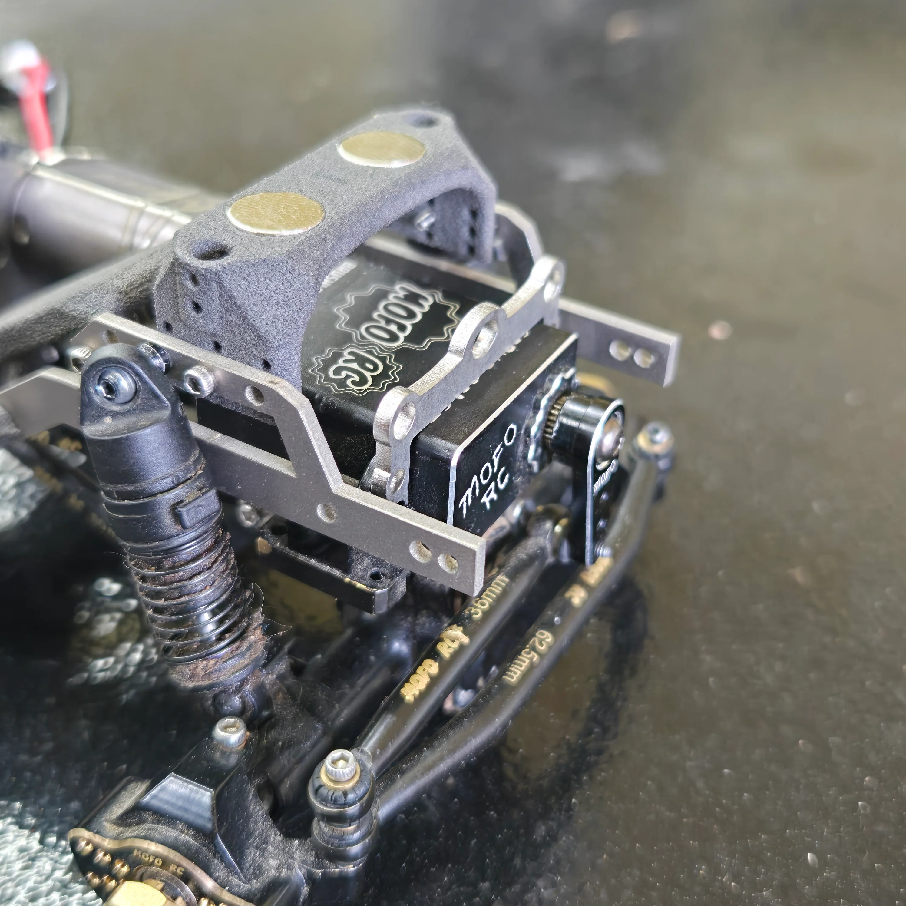 Mofo RC | ServoLite 6061 Aluminum Multi-Function Bracket for Micro Crawlers - Image 4