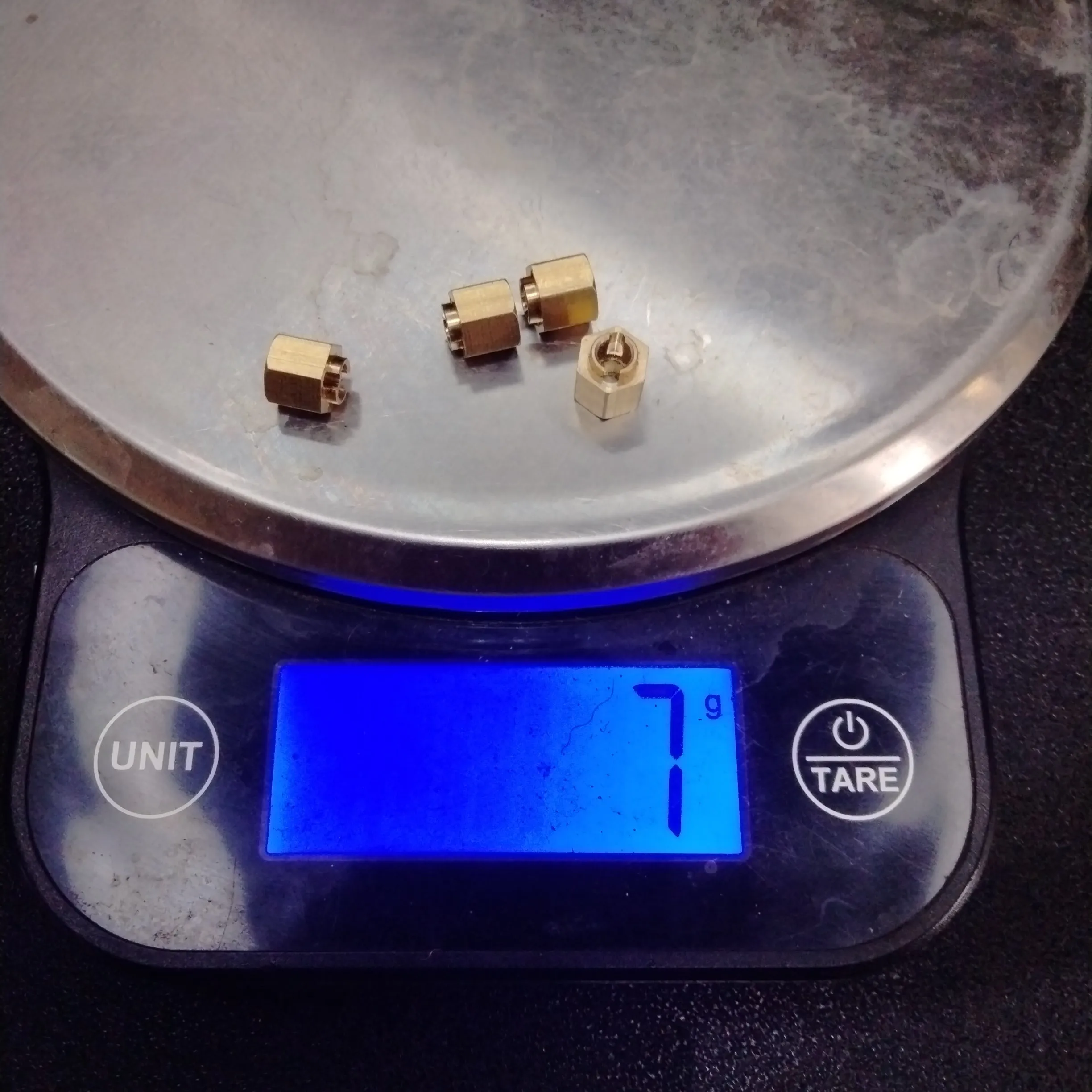 Trx4-m Weighted Brass +2mm Hex Extender - Image 2